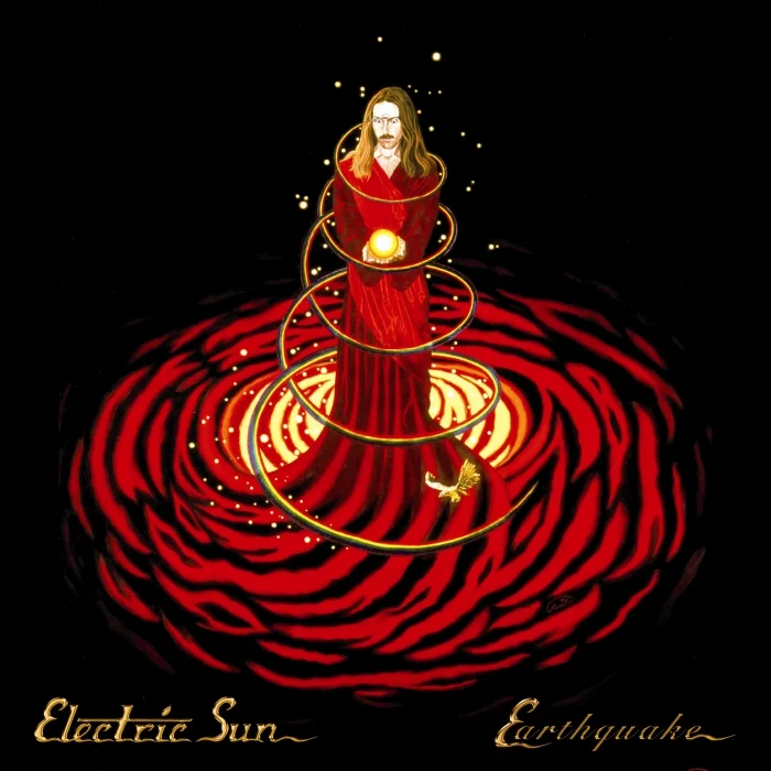 Earthquake album cover painting by Monika Dannemann