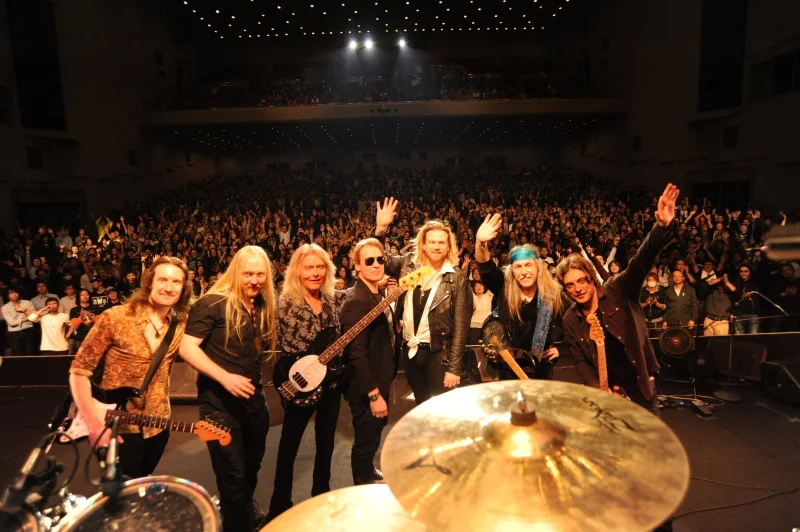 Uli Jon Roth on stage in Tokyo